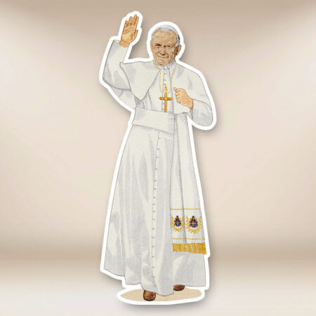 Aplicación bordada San Juan Pablo II