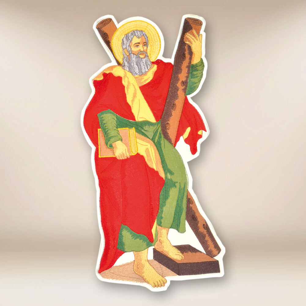 Aplicación bordada San Andrés