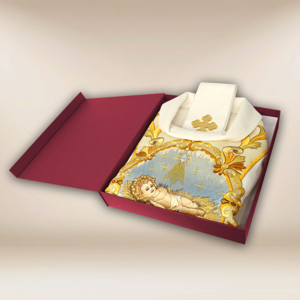 caja de regalo para casullas