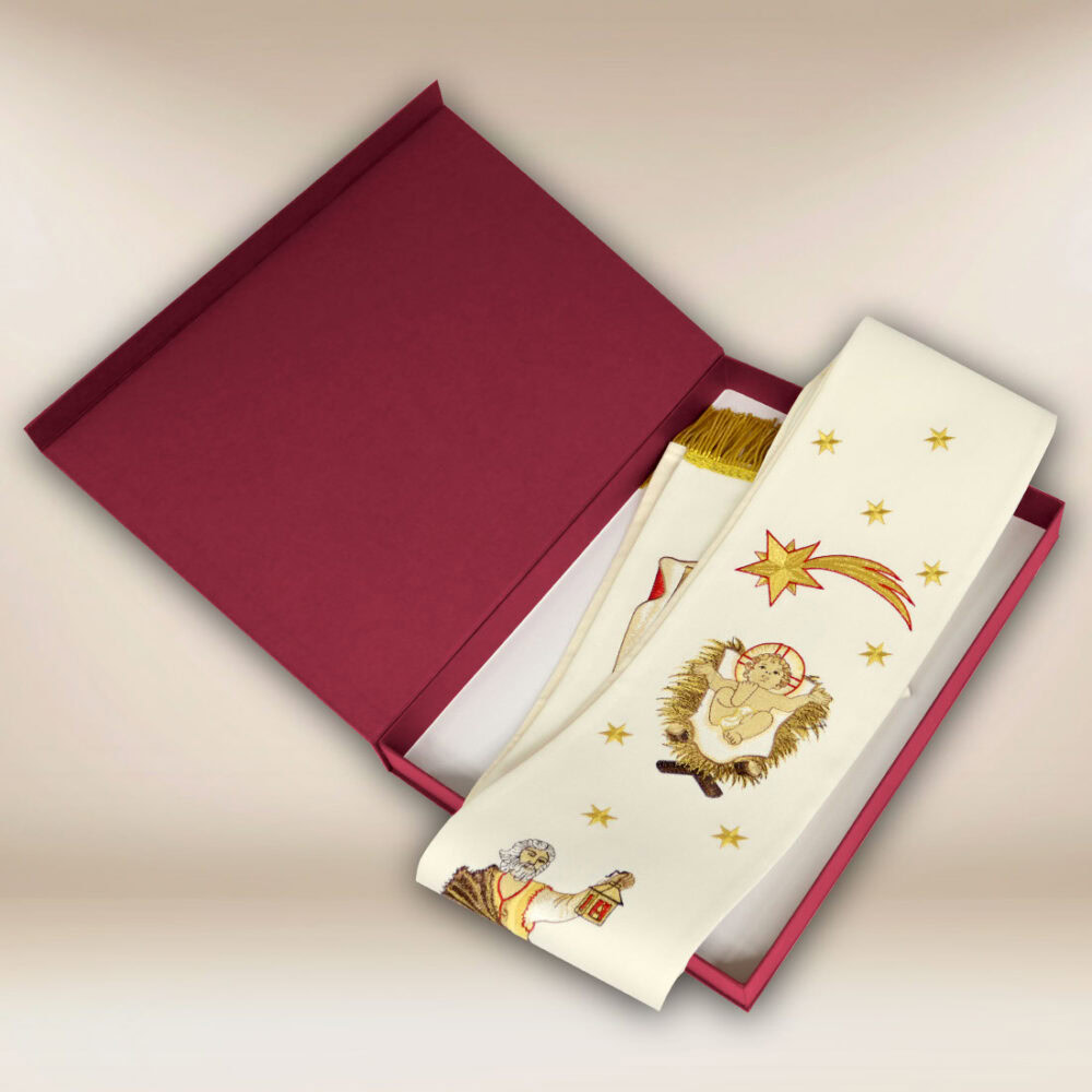 caja de regalo para estolas