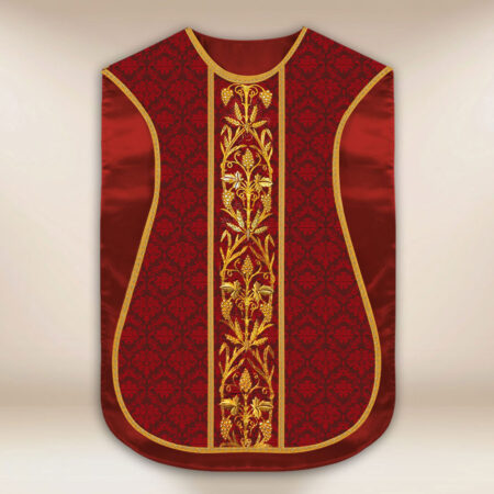 Casulla romana réplica IHS