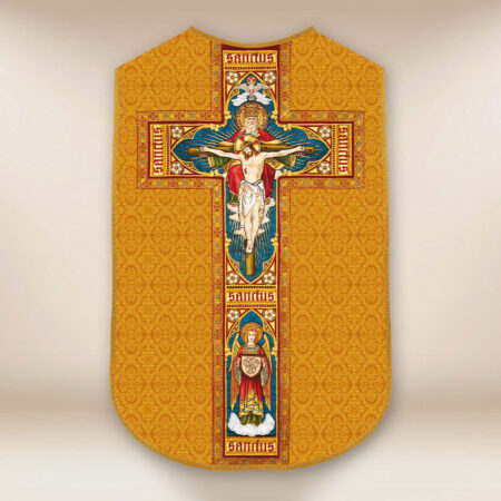 Casulla romana réplica Trinidad Santa