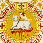 Casulla litúrgica bordada Cordero de Dios