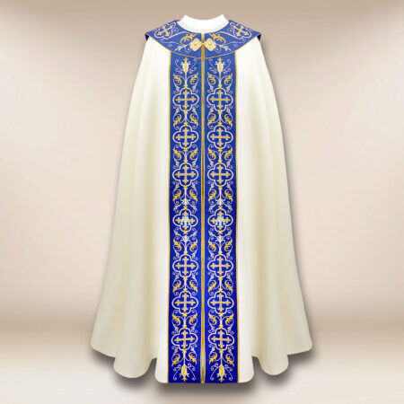 Haftowana kapa liturgiczna maryjna