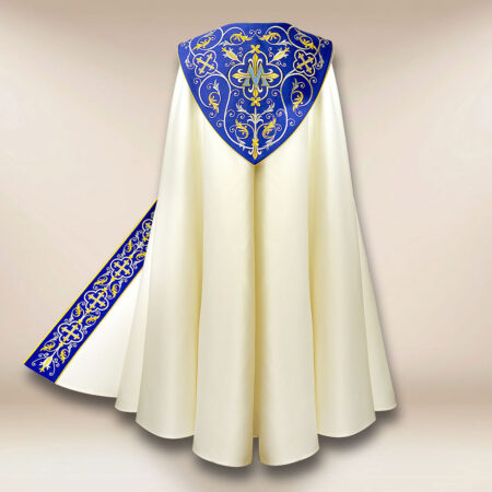 Haftowana kapa liturgiczna maryjna