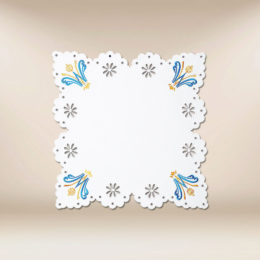 Cubierta de altar Mariana 45cmx45cm
