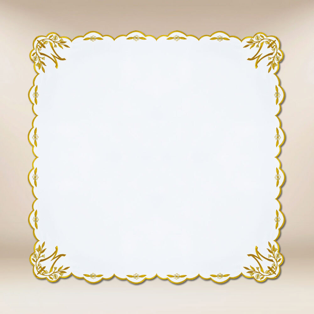 Cubierta de altar litúrgica Mariana 110cm×110cm