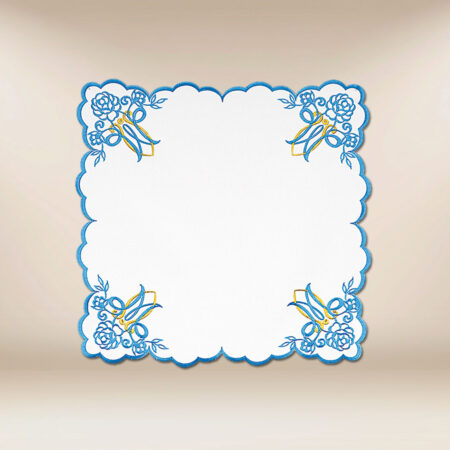 Cubierta de altar mariana 45cmx45cm