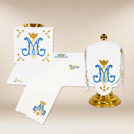 Conjunto de ropa de altar para el cáliz