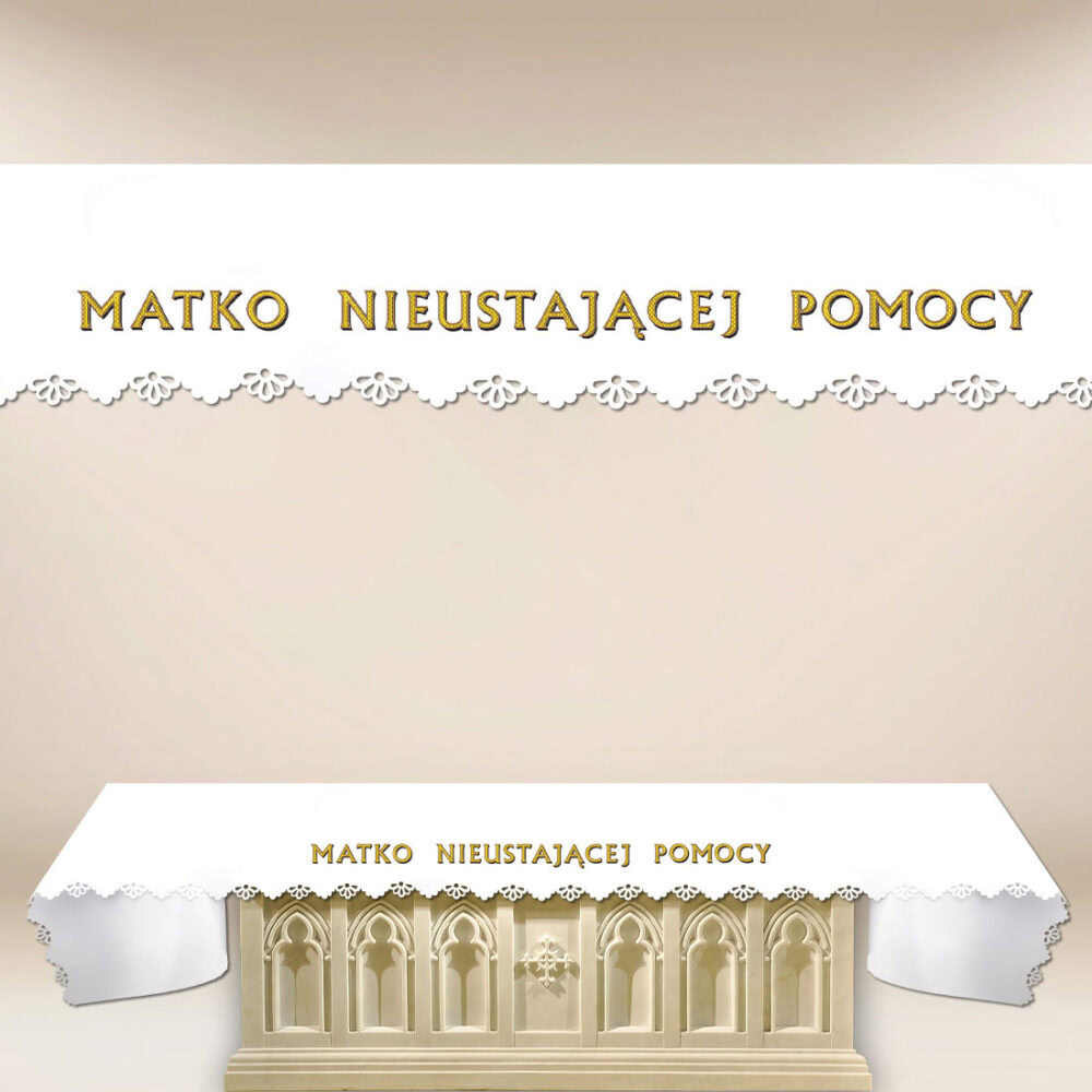 Mantel de altar calado