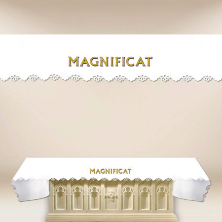 Obrus foto wycinany laserowo “Magnificat”