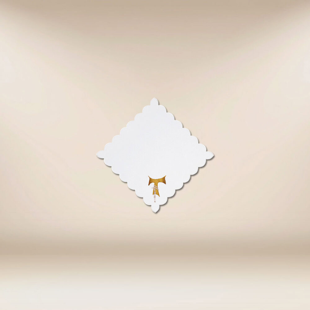Cubierta bordada "Franciscana" 32x32