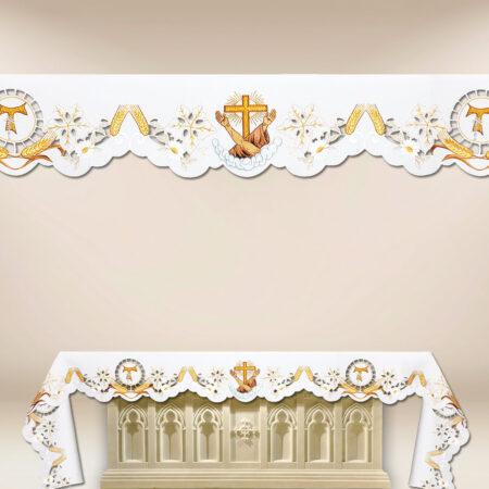 Obrus haftowany „Franciszkański” (długość do 520cm)