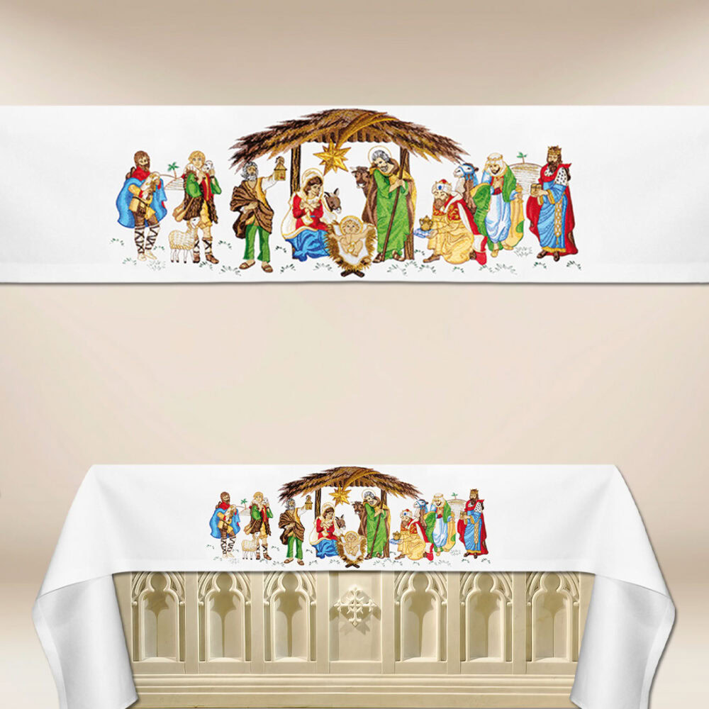 Mantel bordado Betlehem