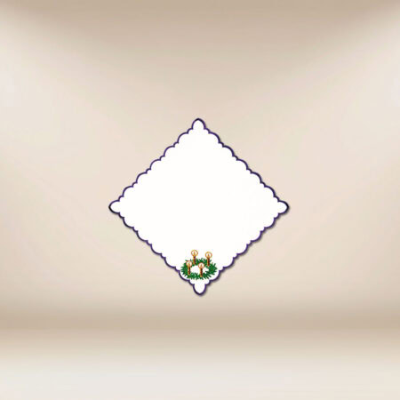 Paño bordado de adviento
