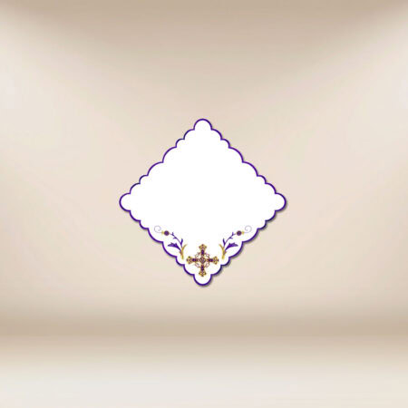 Cubierta bordada de Cuaresma
