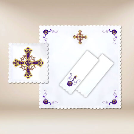 Ropa de altar para el cáliz Corona de Espinas