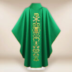 Casulla litúrgica PX verde
