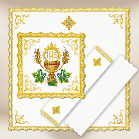Juego de ropa para cáliz Gold Kielich