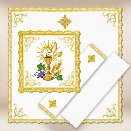 Juego de ropa para cáliz Gold Kielich