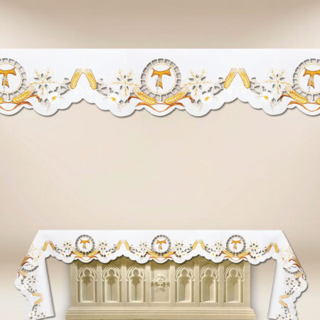 Mantel bordado Franciscano