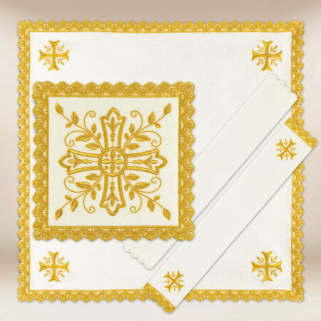 Ropa de altar para el cáliz de lino