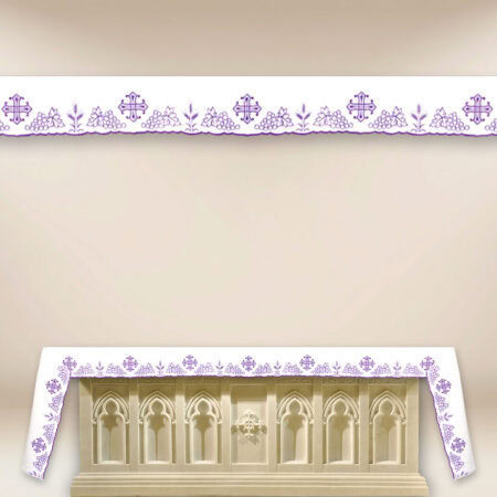 Mantel litúrgico morado