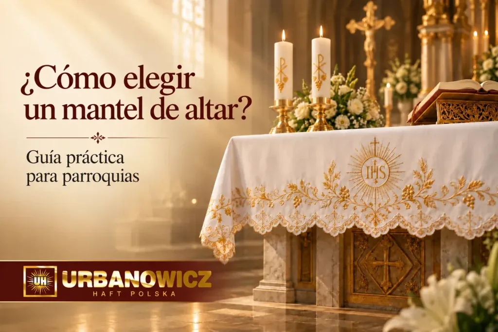 ¿Cómo elegir un mantel de altar?